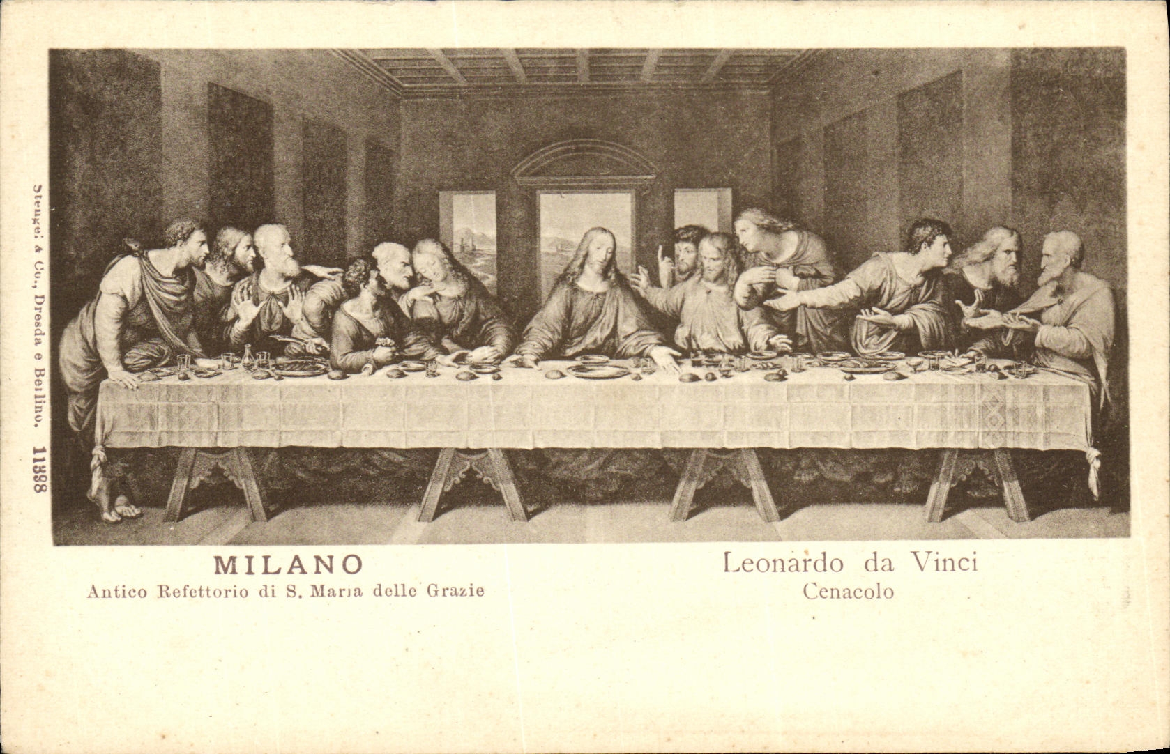 CPA Milano Leonardo da Vinci Cenacolo