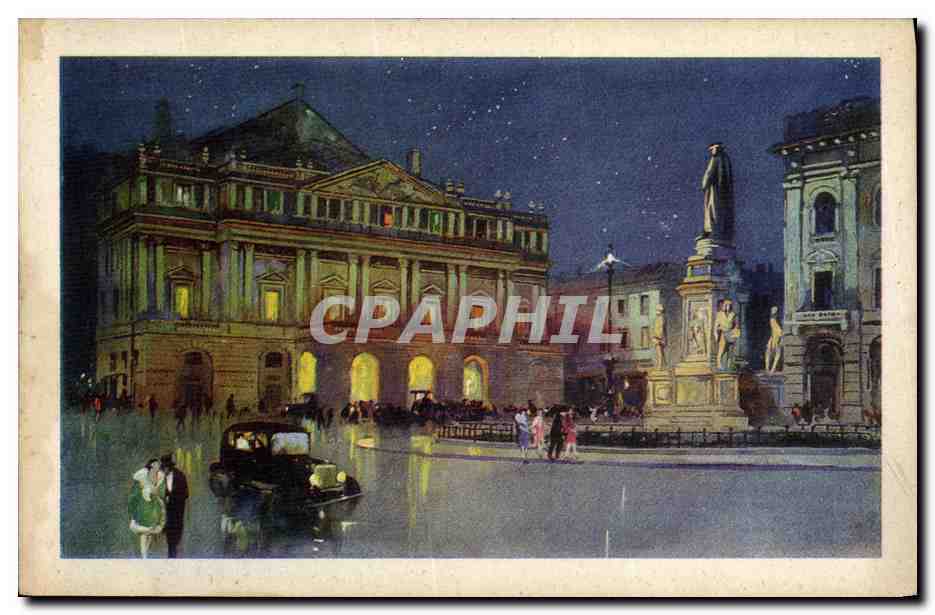 CPA Milano Piazza Teatro della Scala Opera