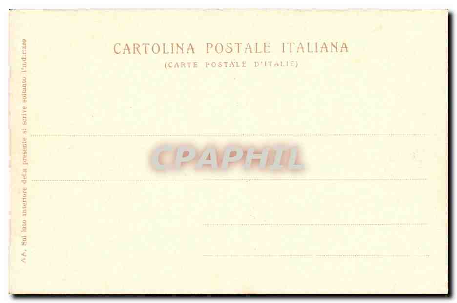 CPA Siena Cattedrale Pila Per l acqua Santa — Rückseite