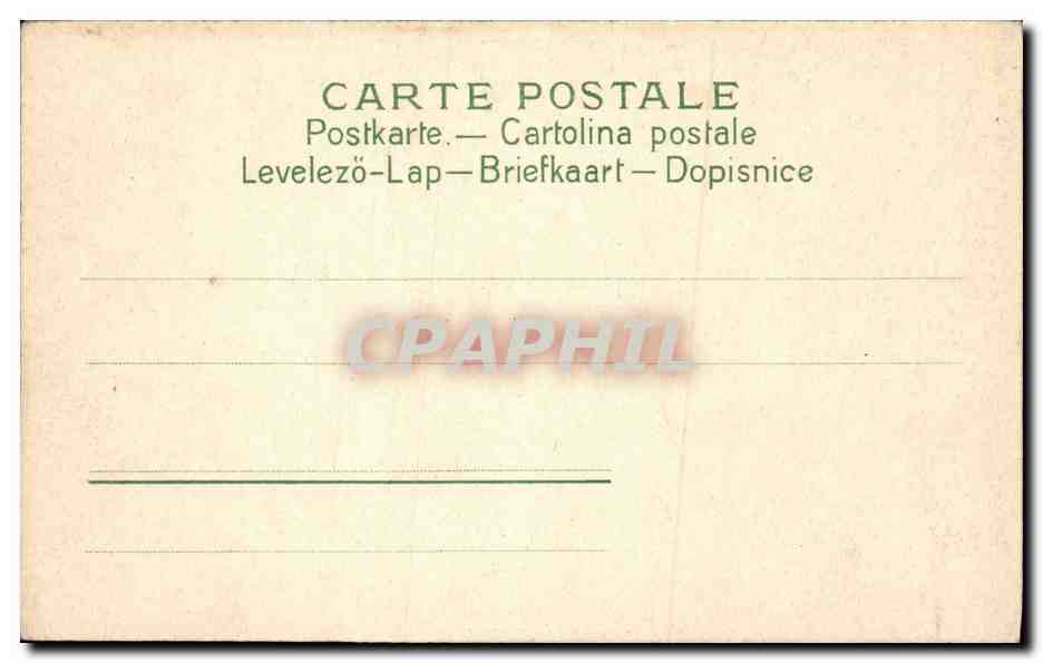 CPA Pompei La fortuna Ange — Rückseite