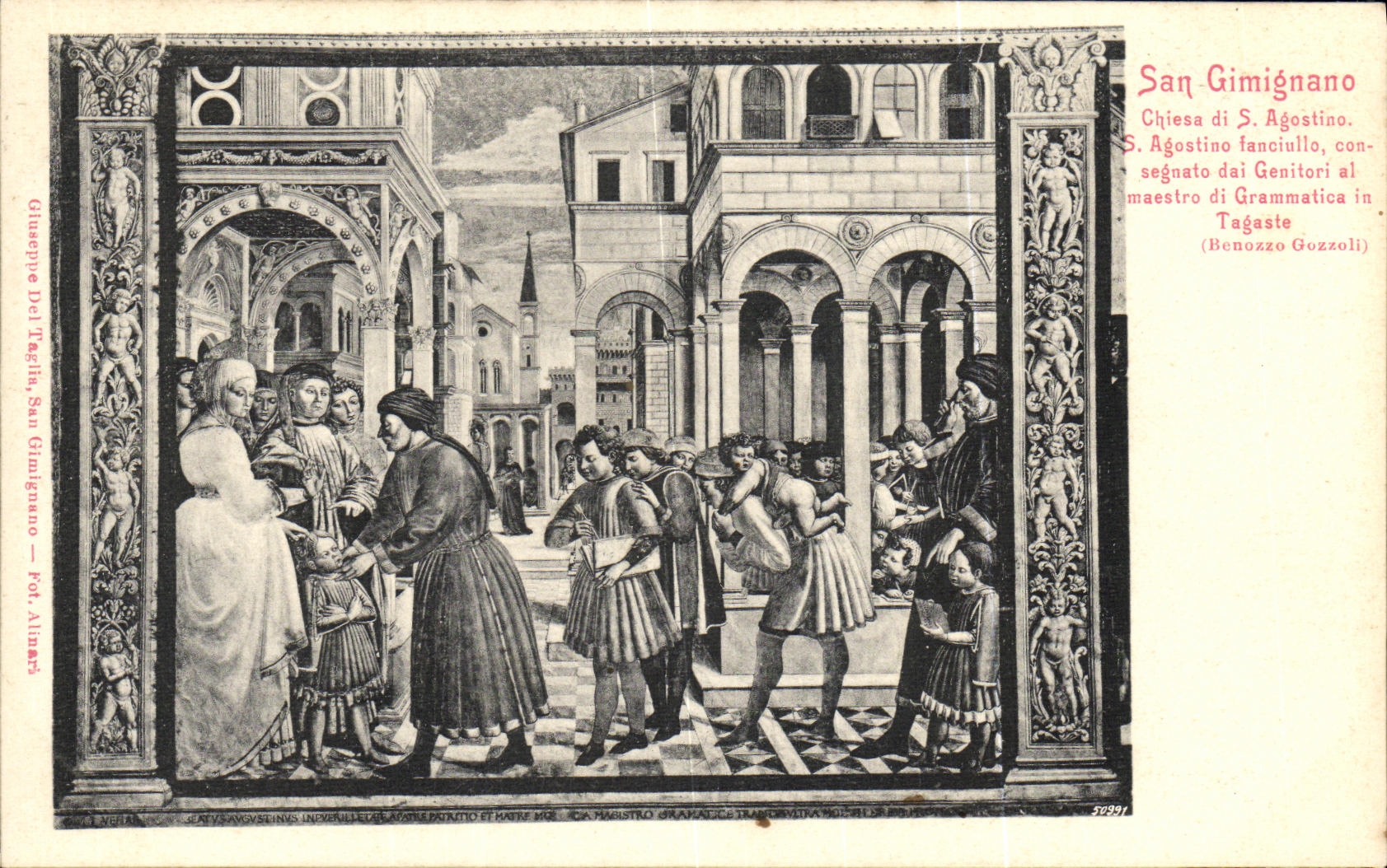CPA San Gimignano Chiesa di Agostino