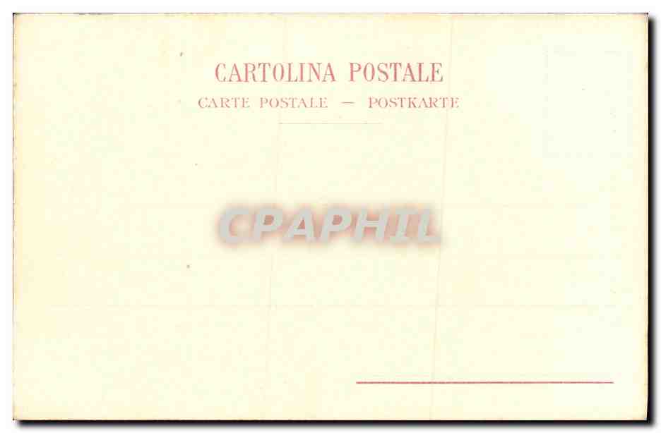 CPA Pompei Casa di Meleagro — Rückseite