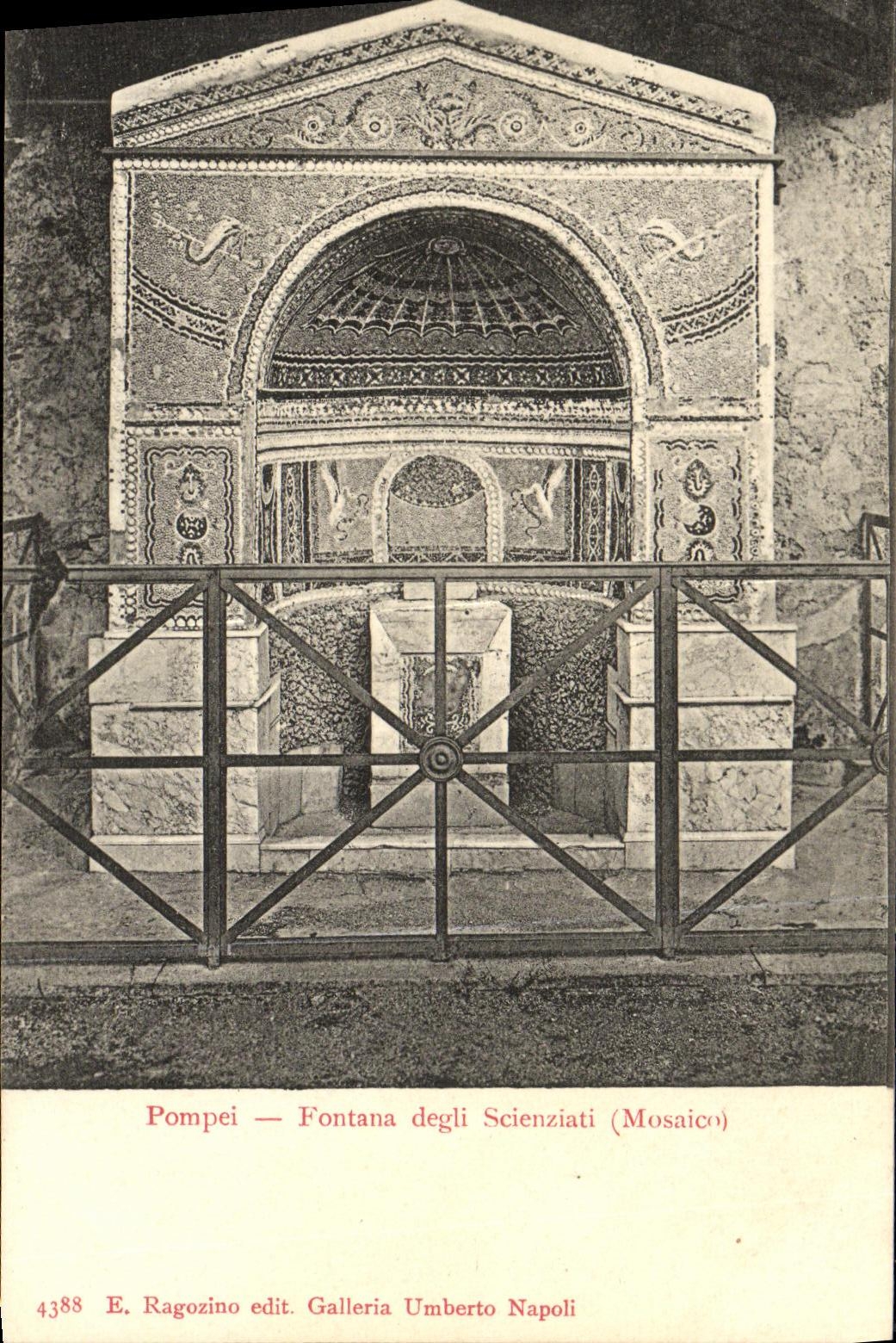 CPA Pompei Fontana Degli Scienziati
