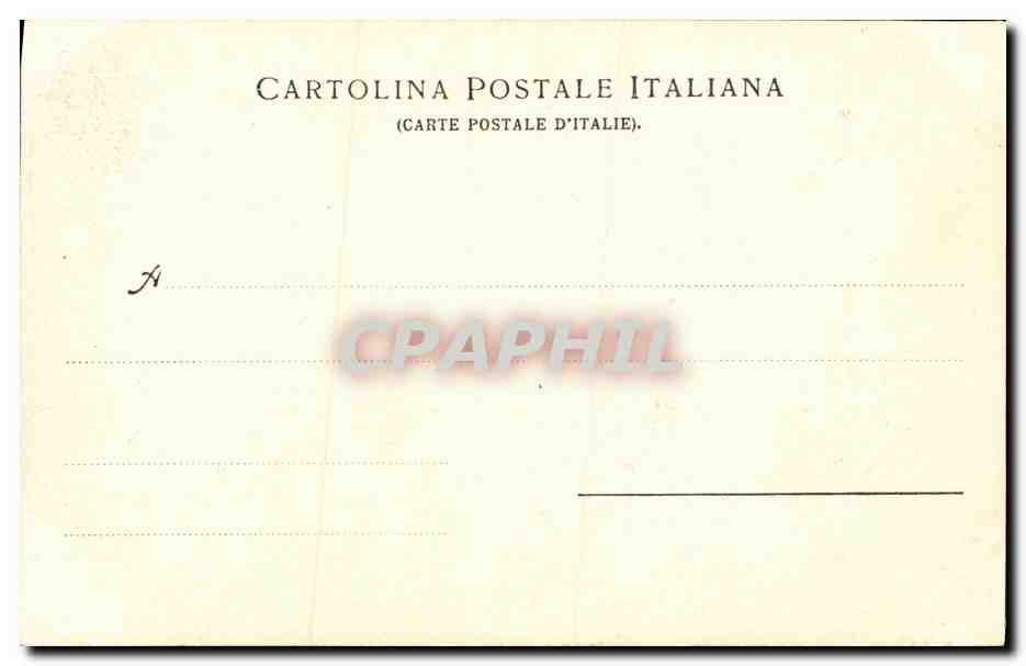 CPA Pompei Fontana Degli Scienziati — Rückseite