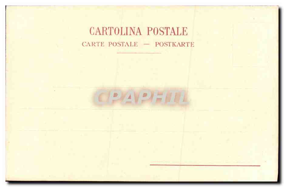 CPA Pompei Casa del Vettii — Rückseite