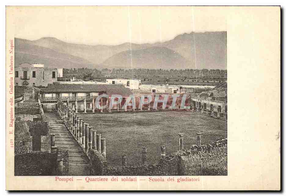 CPA Pompei Quartiere dei Soldati Scuola dei Gladiatori