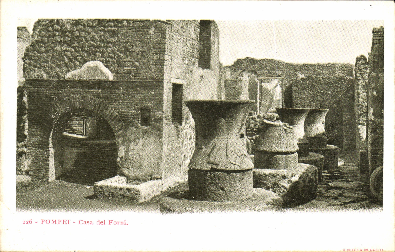 CPA Pompei Casa dei Forni