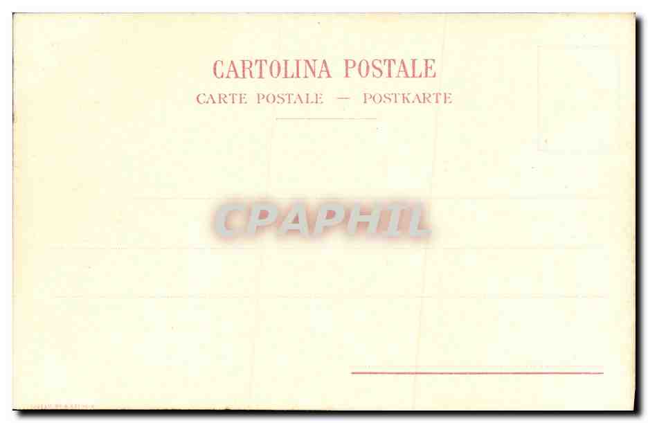 CPA Pompei Casa dei Forni — Rückseite