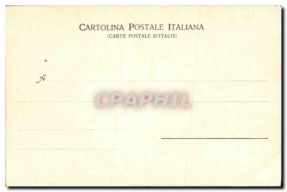 CPA Pompei Bagni Pubblici Sala d Aspetto — Rückseite