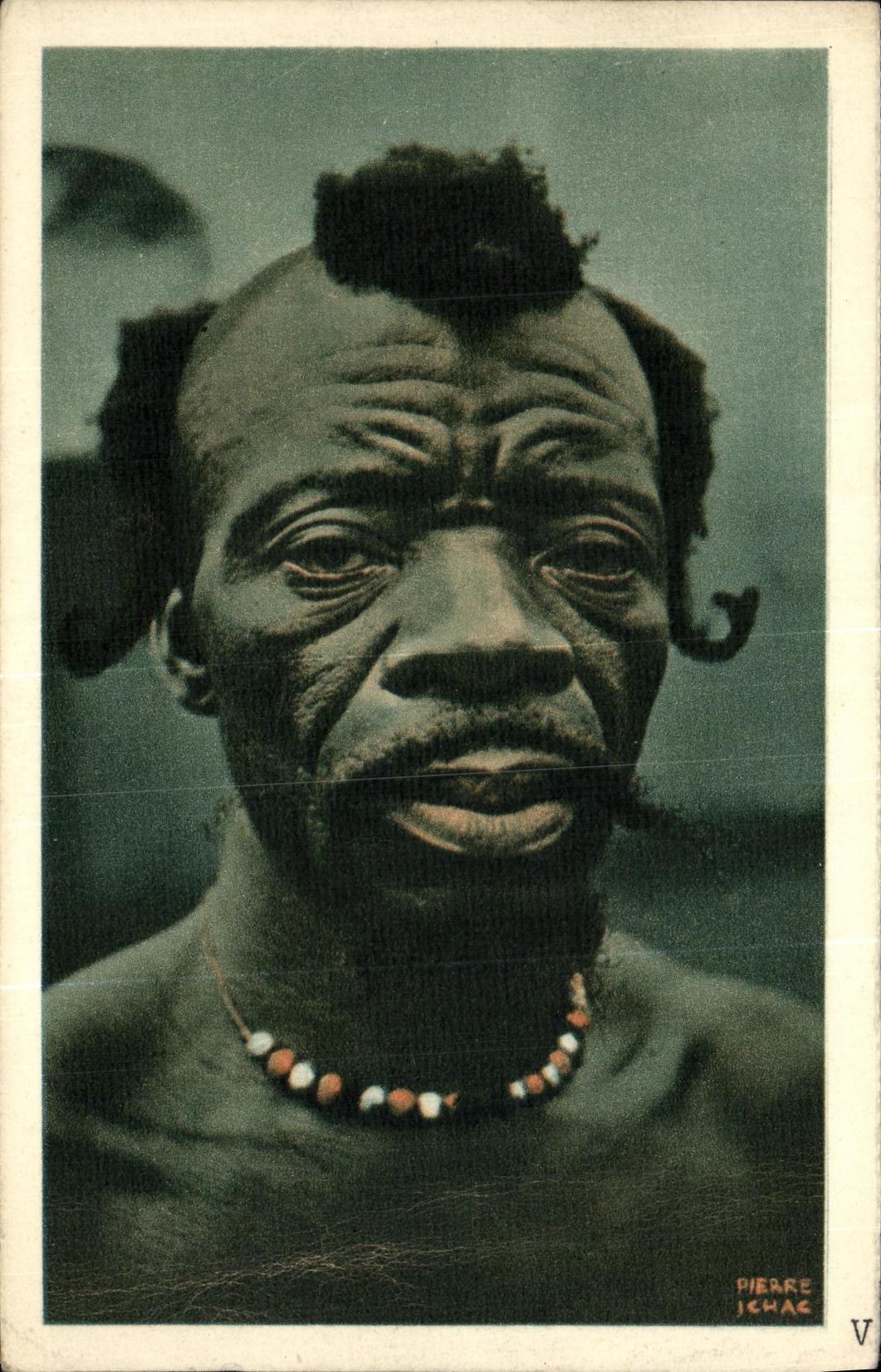 CPA Cameroun Portrait d un homme de la foret