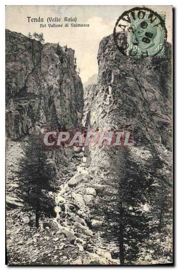 CPA Tenda Valle Roia Nel Vallone di Valmasca
