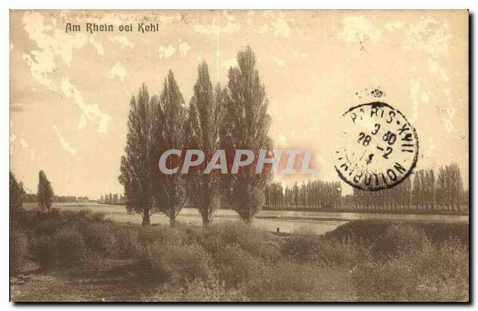 CPA Am Rhein oei Kehl 