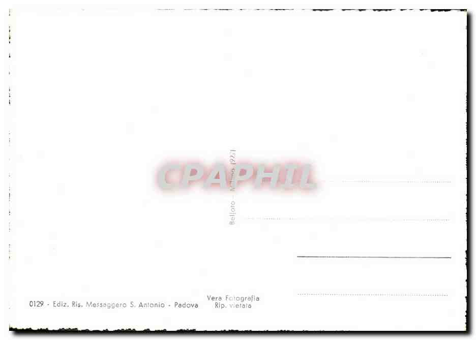 CPM Padova Basilica del Santo Loto settentrionale  — Rückseite