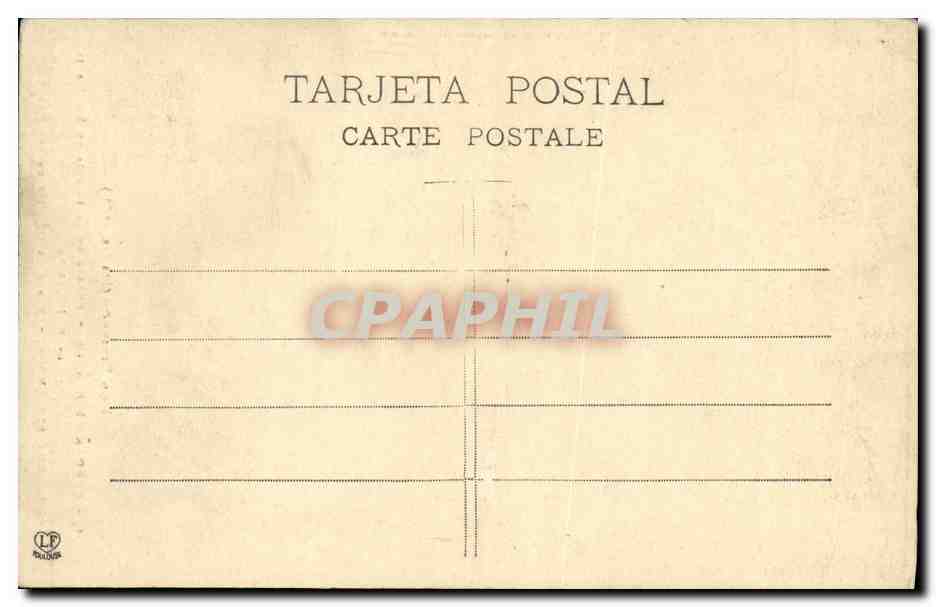CPA Cerdagne Espagnole Porte de l Eglise de Ste Marie — Rückseite