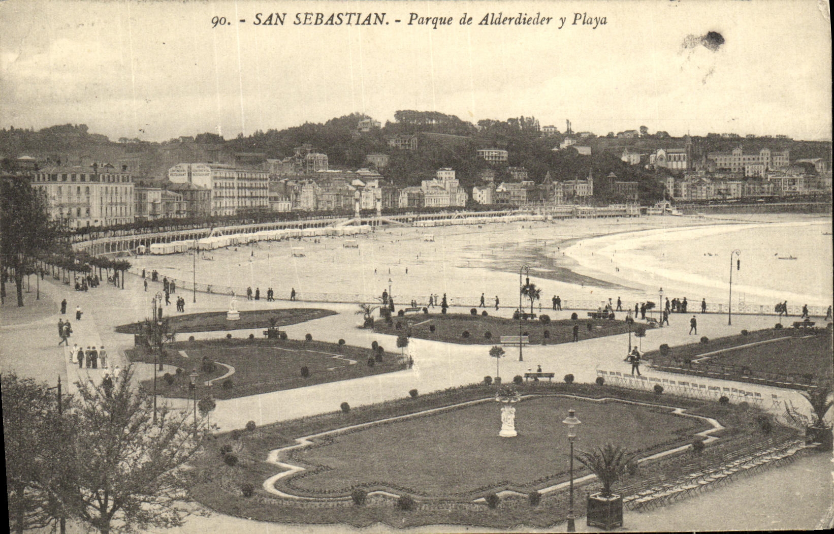 CPA San Sebastian Parque de Alderdieder y Playa