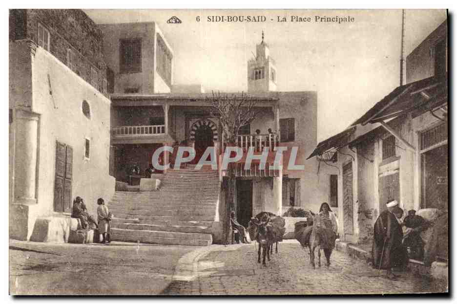 CPA Sidi Bou Said La Place Principale