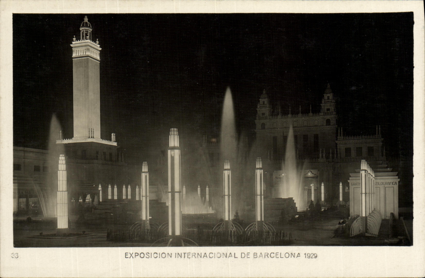CPA Exposición Internacional de Barcelona 1929