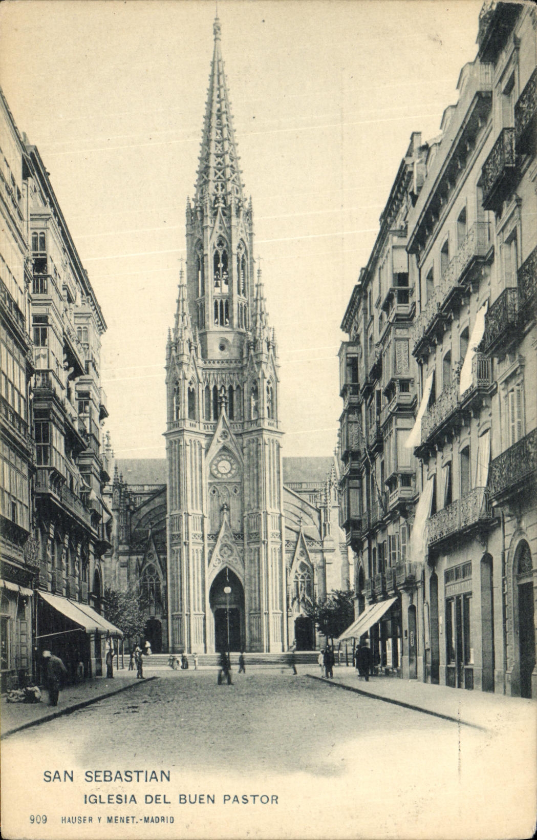 CPA San Sebastian Iglesia del Buen Pastor