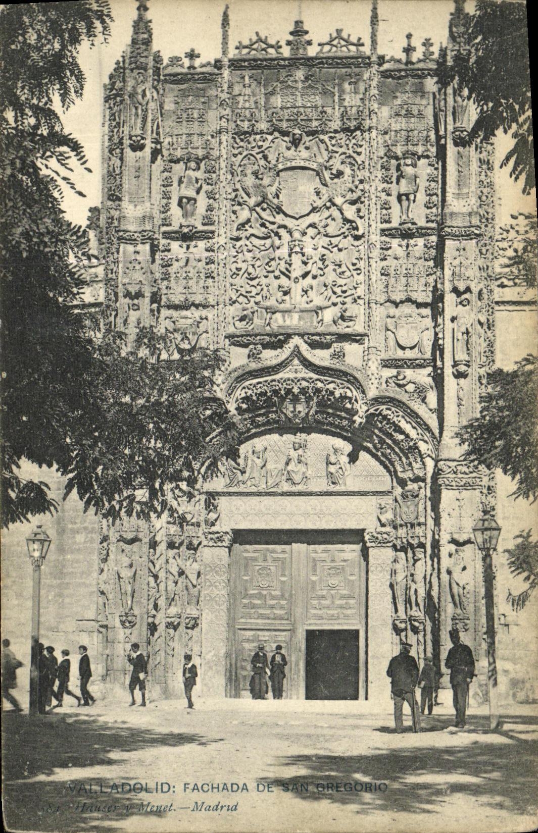 CPA Valladolid Fachada de San Gregorio