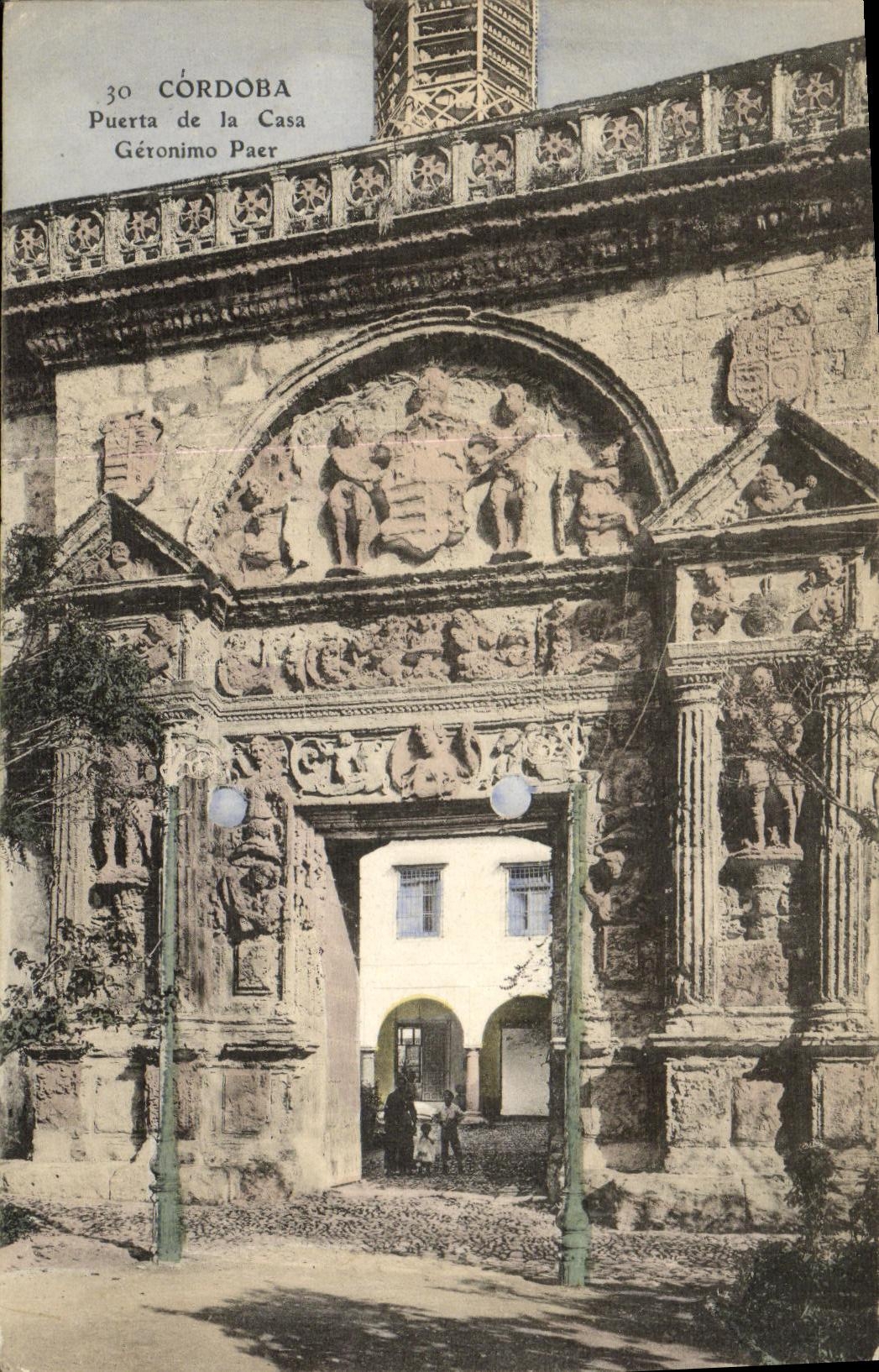 CPA Cordoba Puerta de la Cas Geromimo Paer