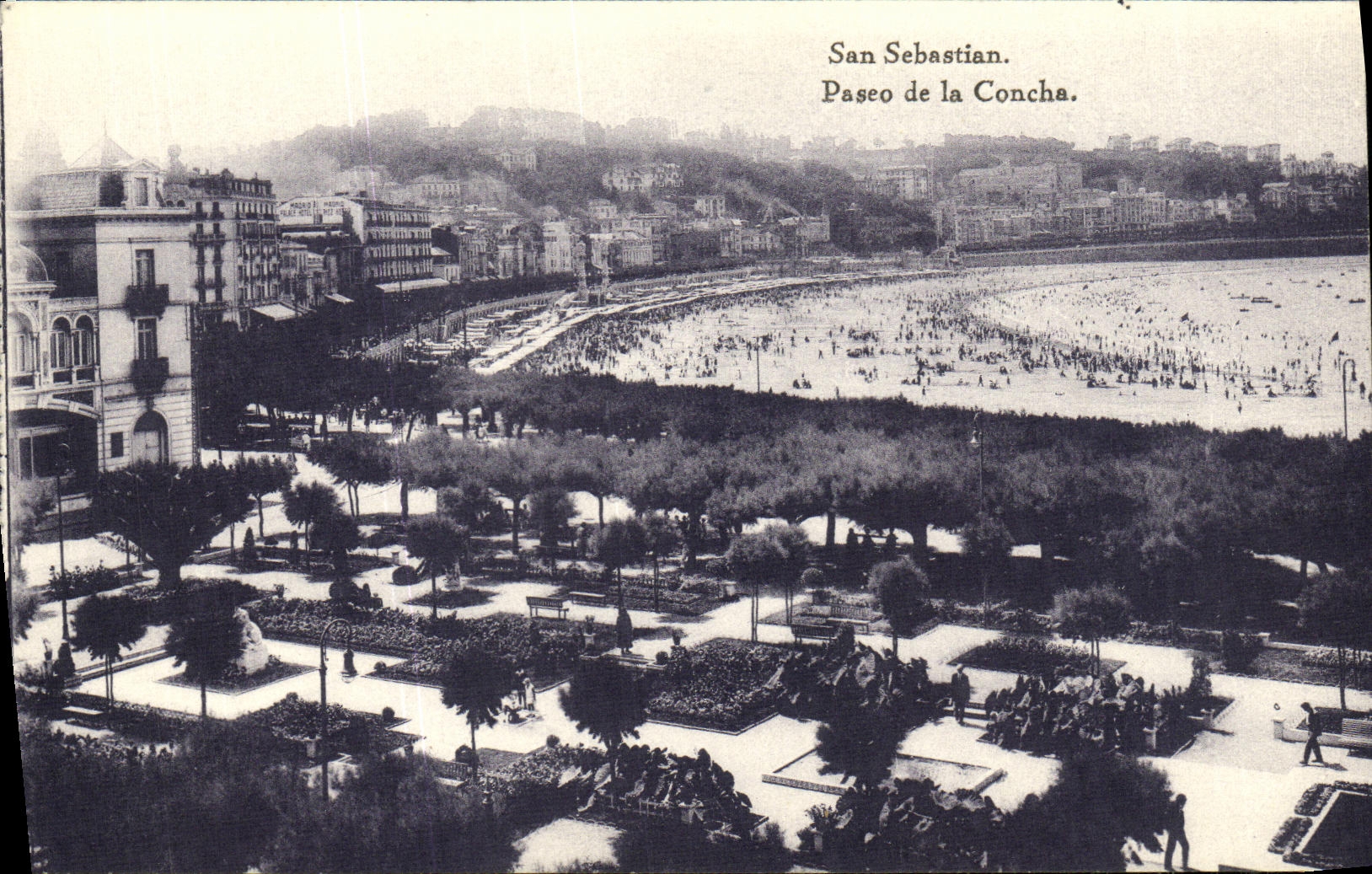 CPA San Sebastian Paseo de la Concha