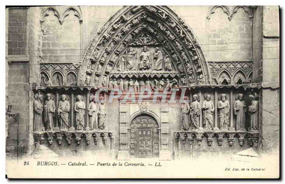 Burgos — Kathedrale — Tor der Coronneria — LL