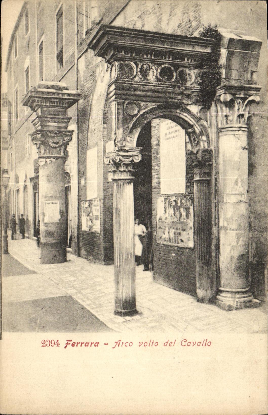 CPA Ferrara Arco volto del Cavallo