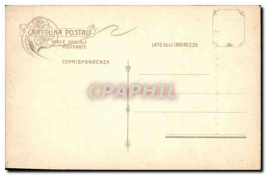CPA Ferrara Arco volto del Cavallo — Rückseite