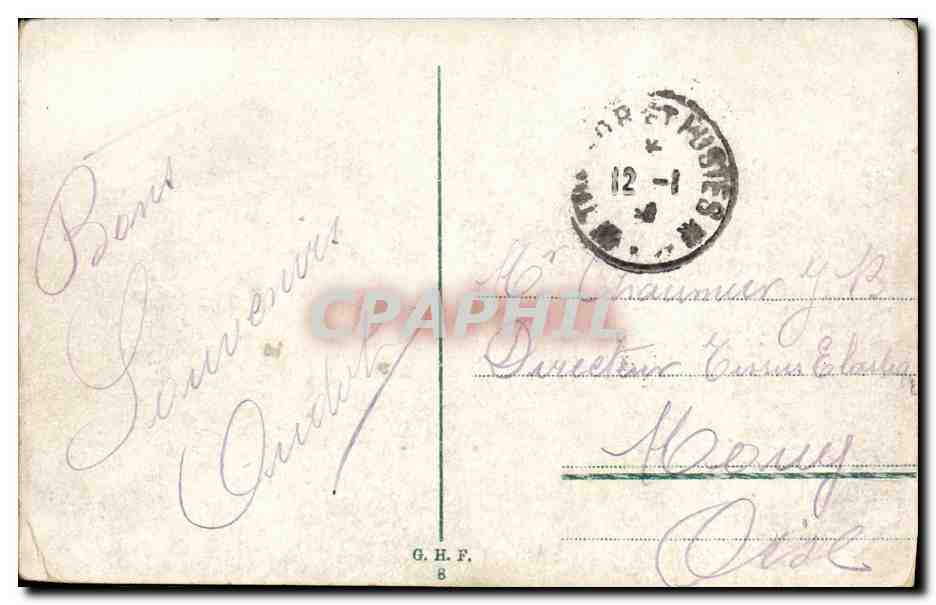 Landau (Pfalz) — Deutsches Tor — éditeur G.H.F. n°8 — Reverso