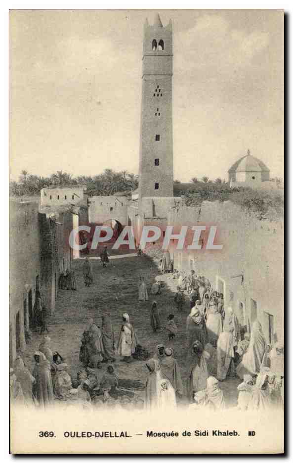 CPA Ouled Djellal Mosquee de Sidi Khaleb