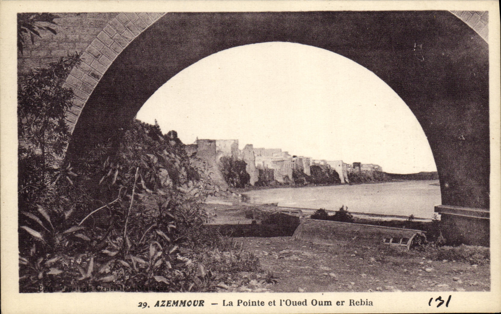 CPA Azemmour La Pointe et l Ouem er Rebia