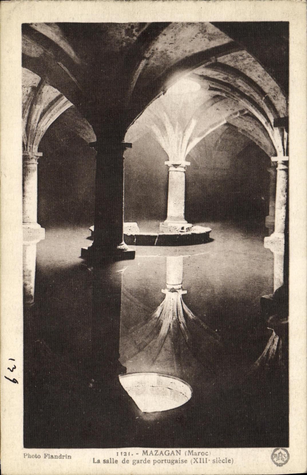 CPA Mazagan La salle de garde Portugaise 