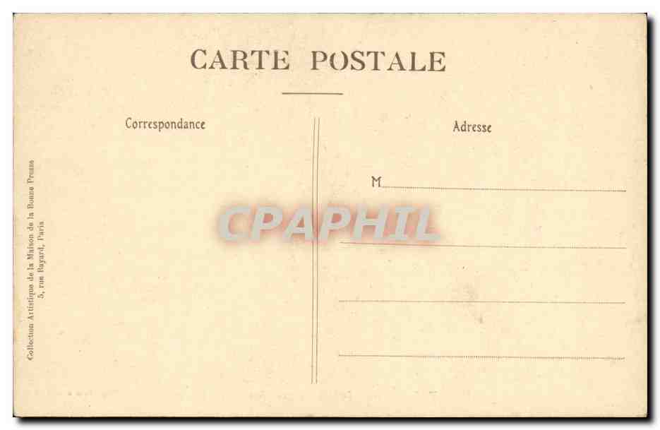 CPA Saint Tarcisius Le soldat emporte le corps du martyr — Verso