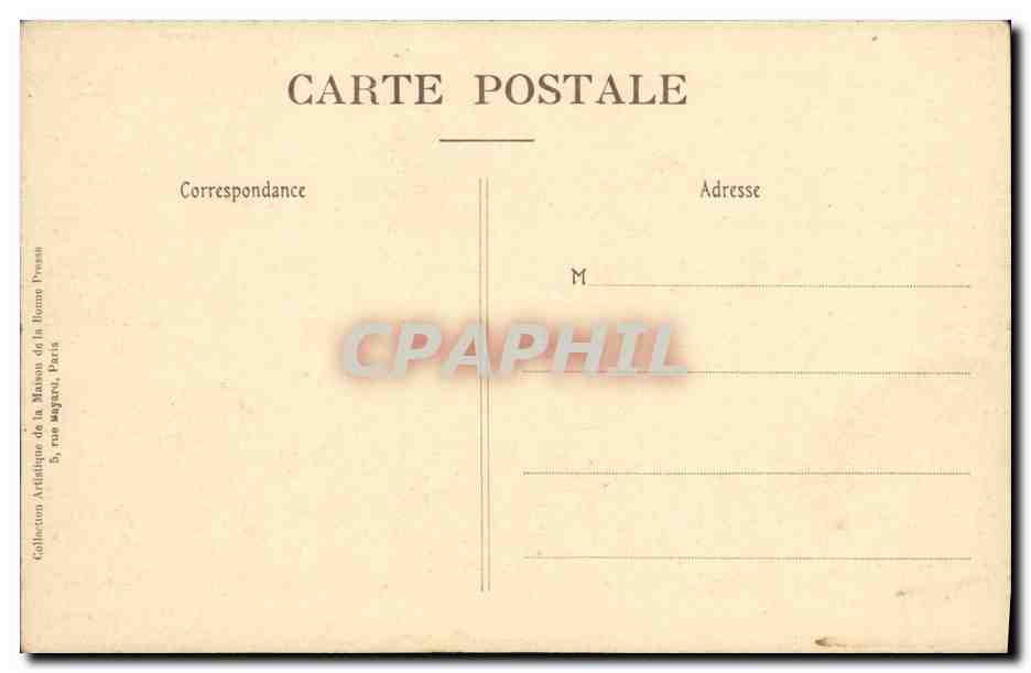 CPA Saint Tarcisius Des paiens apercoivent Tarcisius — Verso