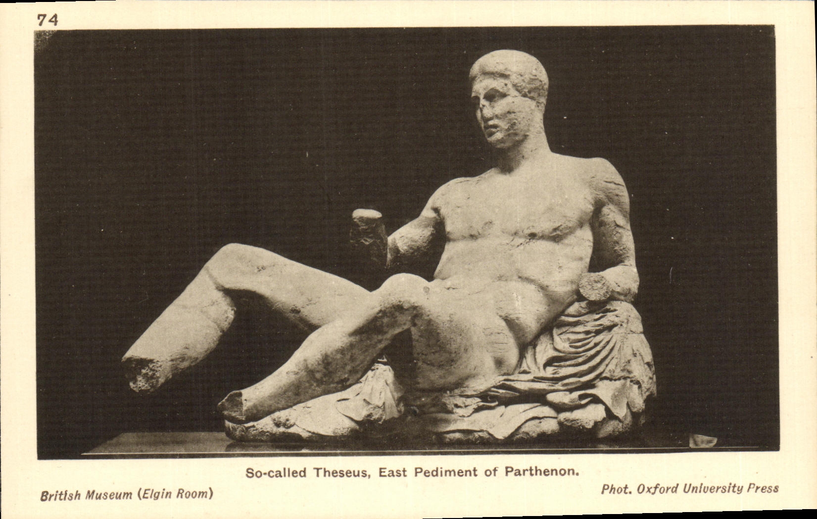 CPA So called Theseus East Pediment of Parthenon British Museum