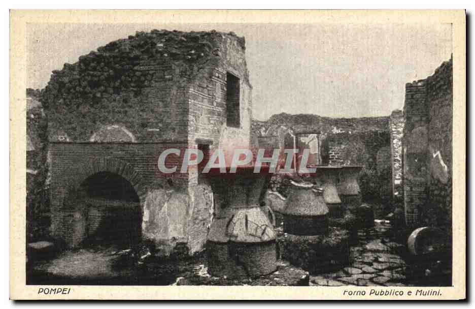 CPA Pompei Porno Pubblico e Mulini