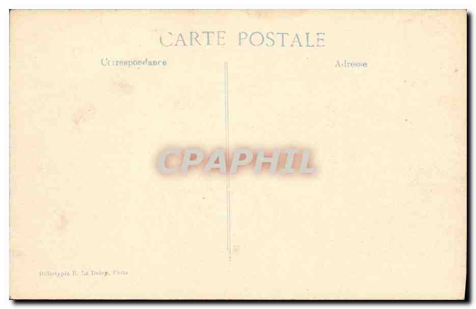CPA Cracovie Le Vieux Chateau Fort Pologne — Rückseite
