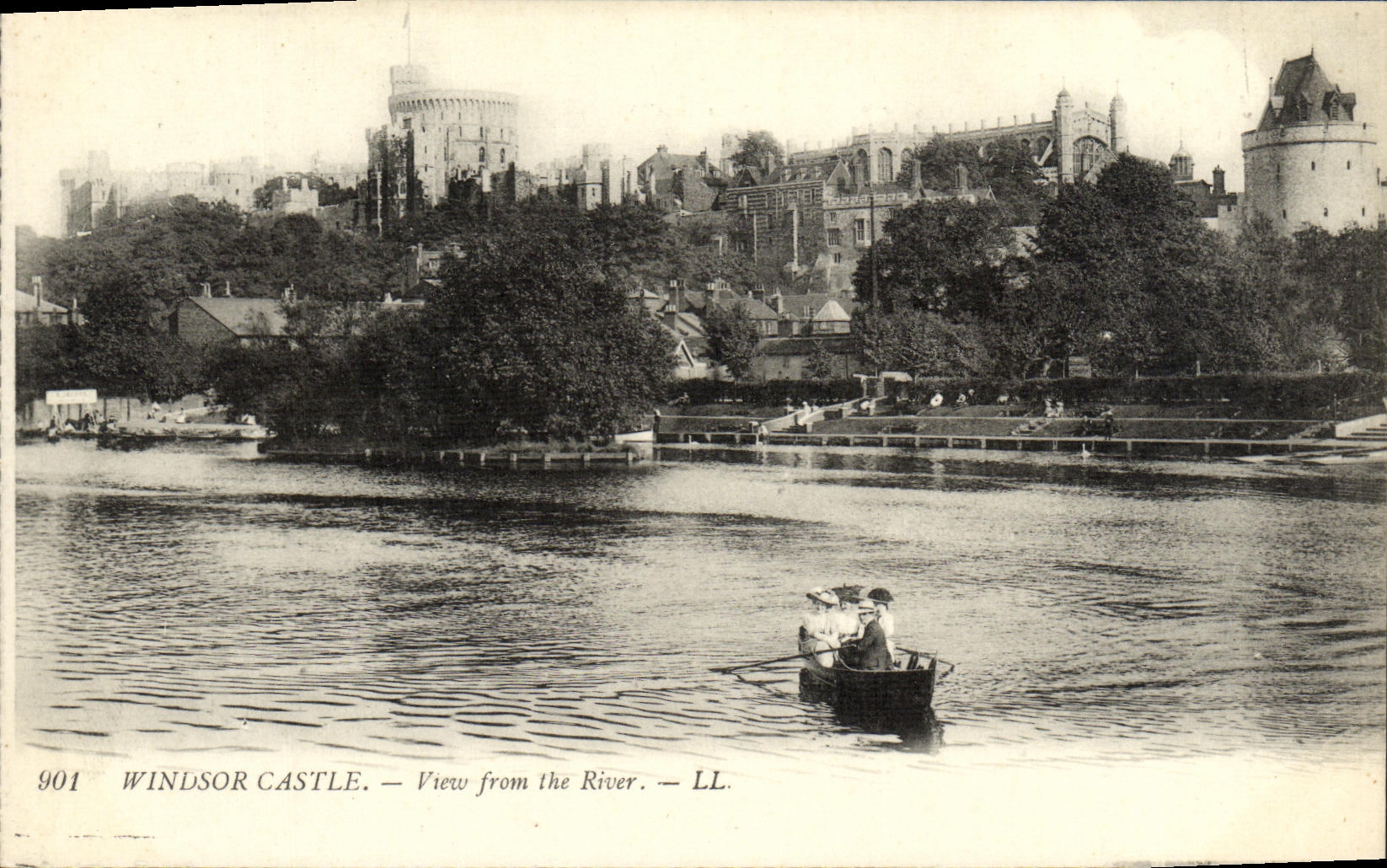 CPA Windsor Castle View From the River