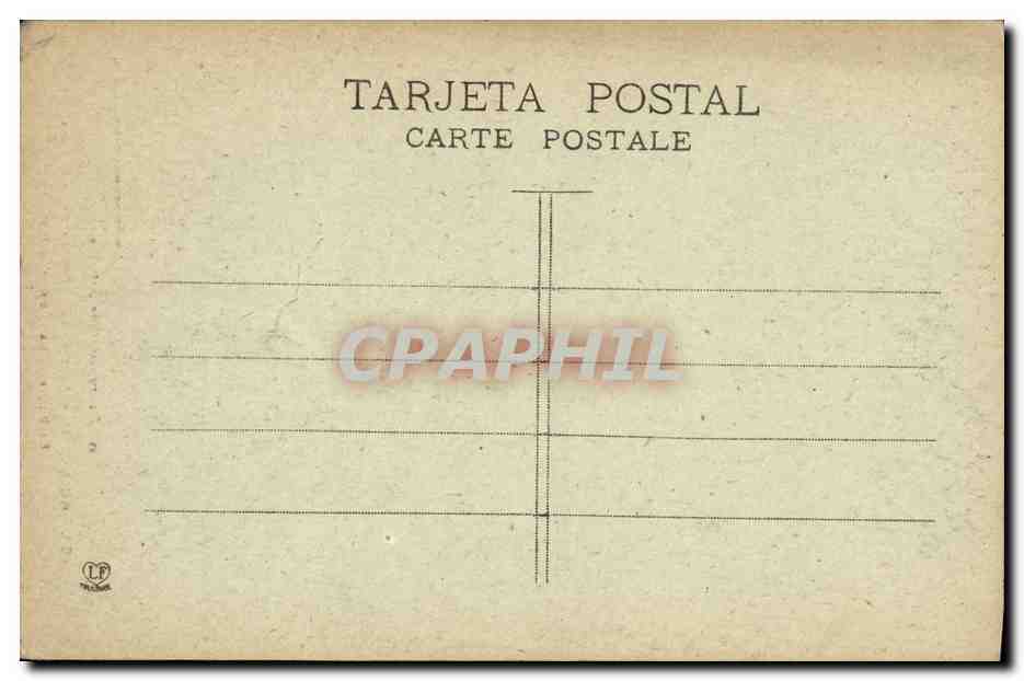 CPA Guils Cerca Puigcerda Puerta de la Iglesia La porte romane de l eglise  — Rückseite