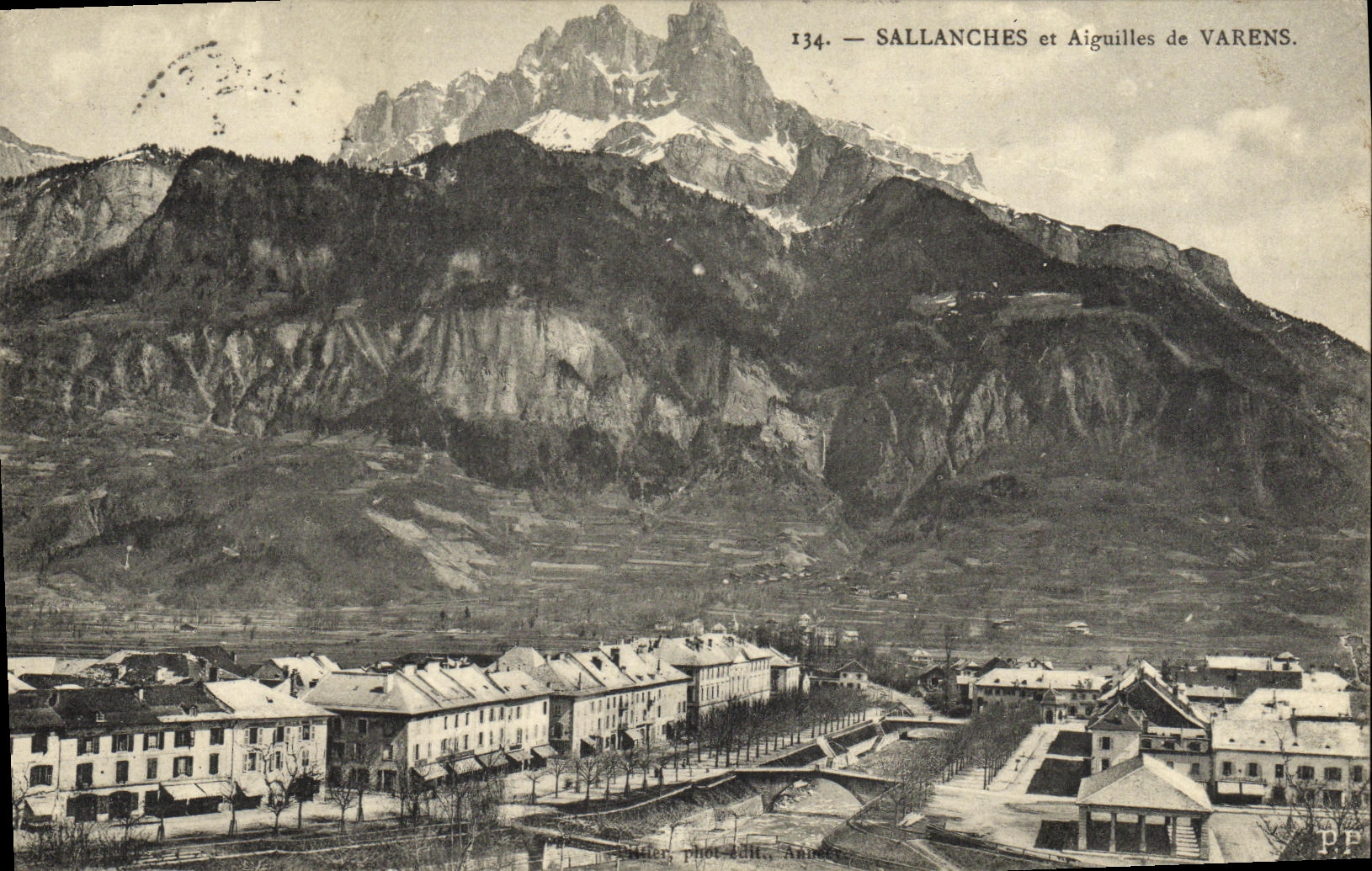 CPA Sallanches et Aiguilles de Varens