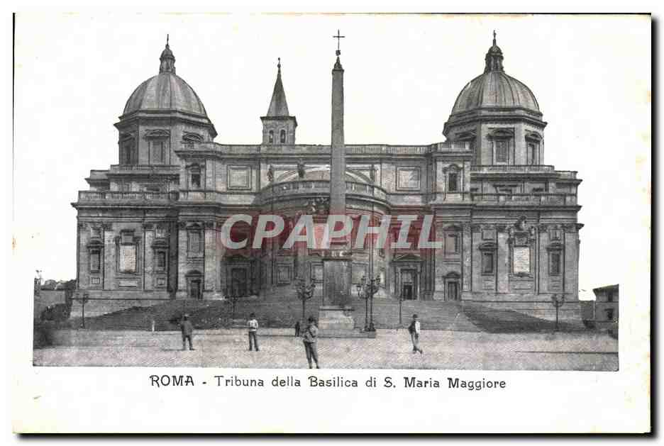 CPA Roma Tribuna della Basilica di S Maria Maggiore