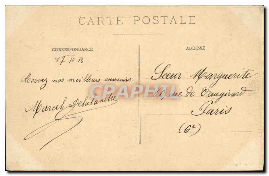 Alger - Mustapha Supérieur - Le Musée et le Jardin — Collection Régence, édit. Alger, n° 320 — Back