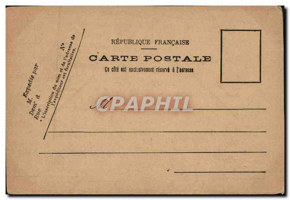 CPA SM I Emperear du Japon — Verso