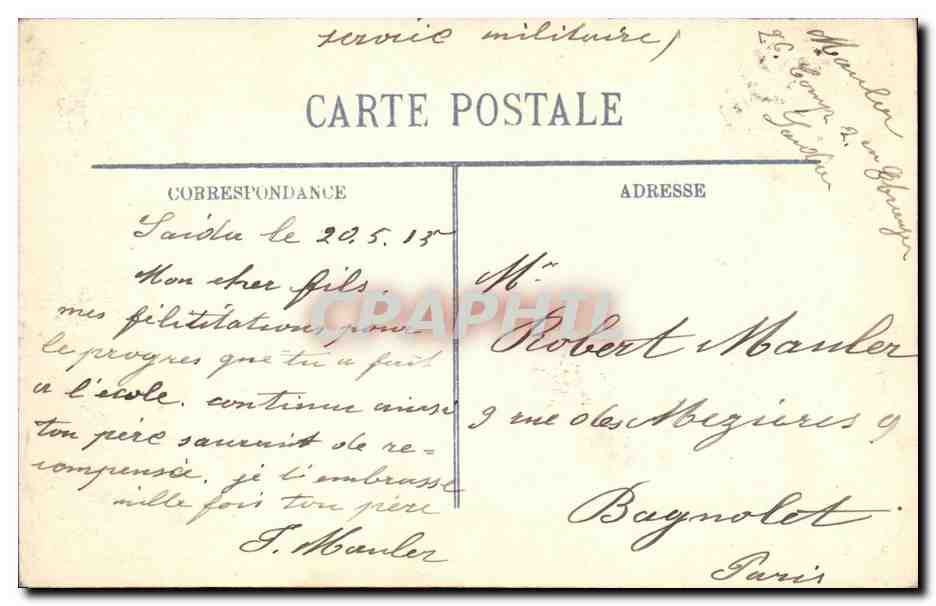 CPA Scenes Et Types Enfants montant des anes — Back