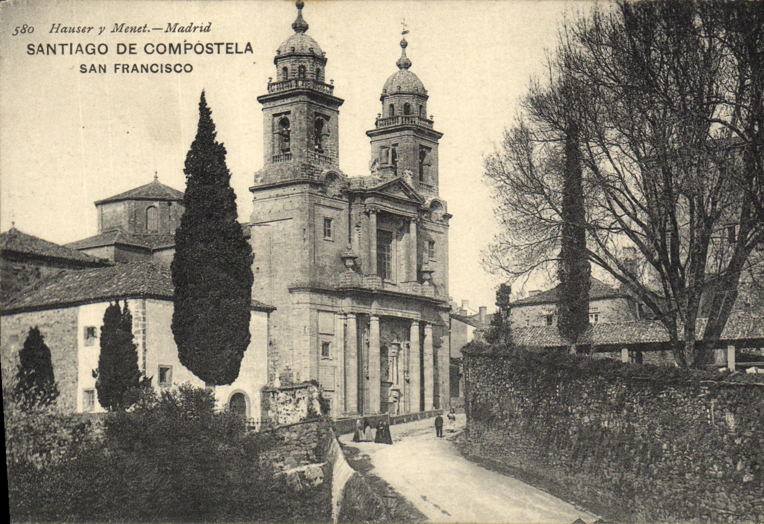 CPA Santiago De Compostela San Francisco