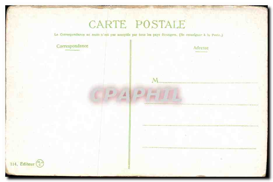 CPA Constantinople L ile de Halki et de Prinkipo Turquie — Verso