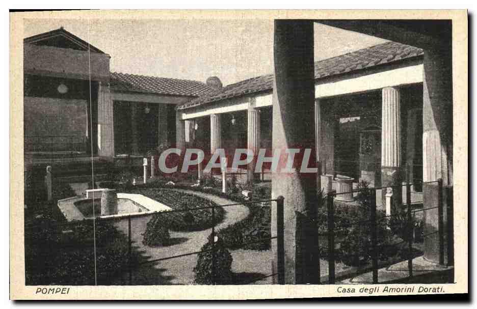 CPA Pompei Casa degli Amorini Dorati