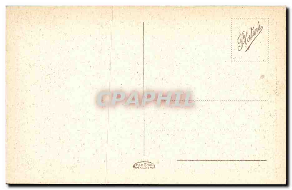 CPA Pompei Casa di Pansa — Rückseite