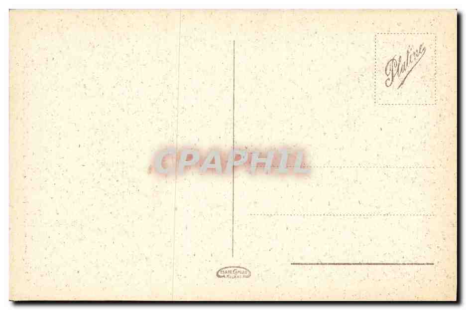 CPA Pompei Casa del Poeta Tragico — Rückseite