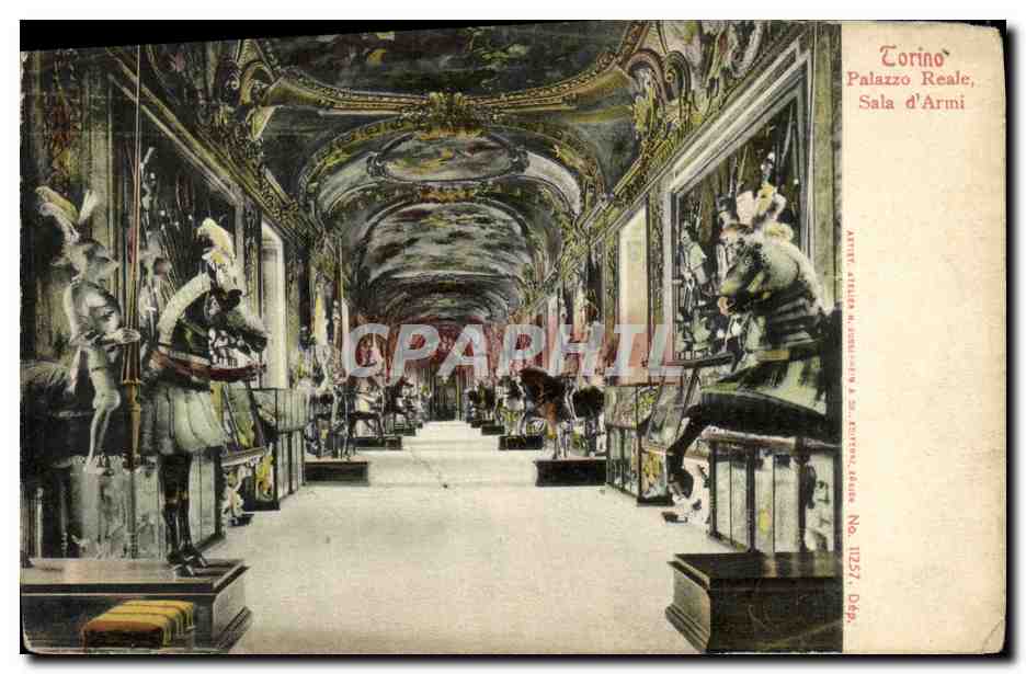 CPA Torino Palazzo Reale Sala d Armi